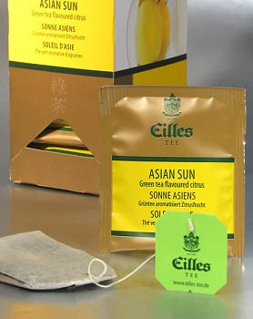 Čaj EILLES Sonne Asiens - zelený aromatizovaný čaj 25 x 1,7 g
