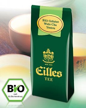 BIO Zelený čaj Eilles Tee Wulu Cha Yantou 250G 