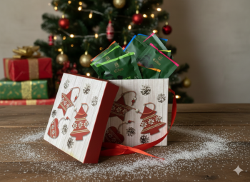 Vánoční dárkové balení čajů Eilles 30 ks 